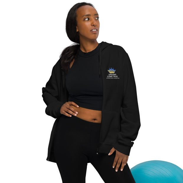 Dreams Come True Volunteer Unisex Zip Up Hoodie