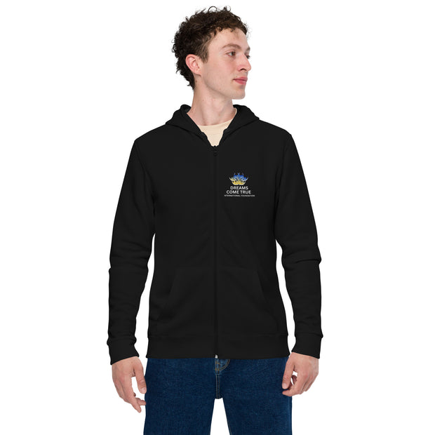 Dreams Come True Volunteer Unisex Zip Up Hoodie