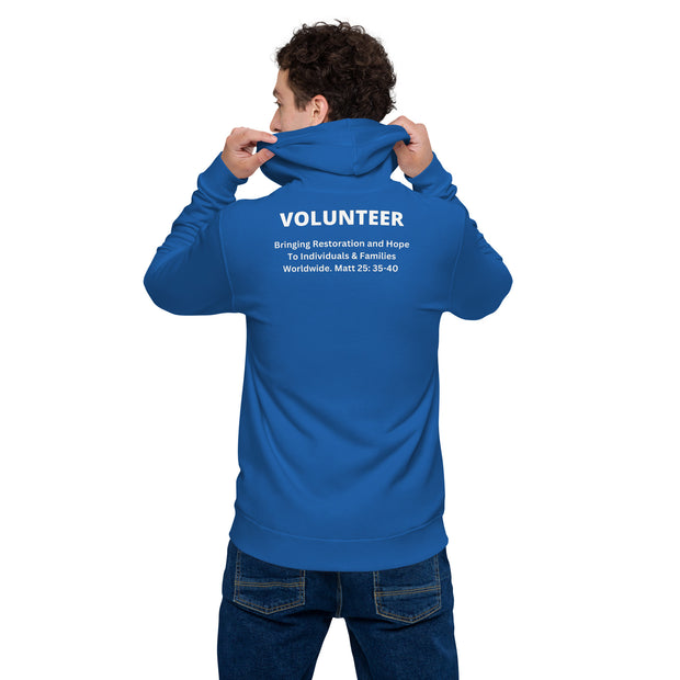 Dreams Come True Volunteer Unisex Zip Up Hoodie