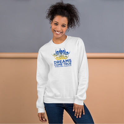 Dreams Come True Ambassador Unisex White Sweatshirt