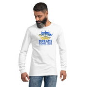 Dreams Come True Volunteer Unisex Long Sleeve White Tee